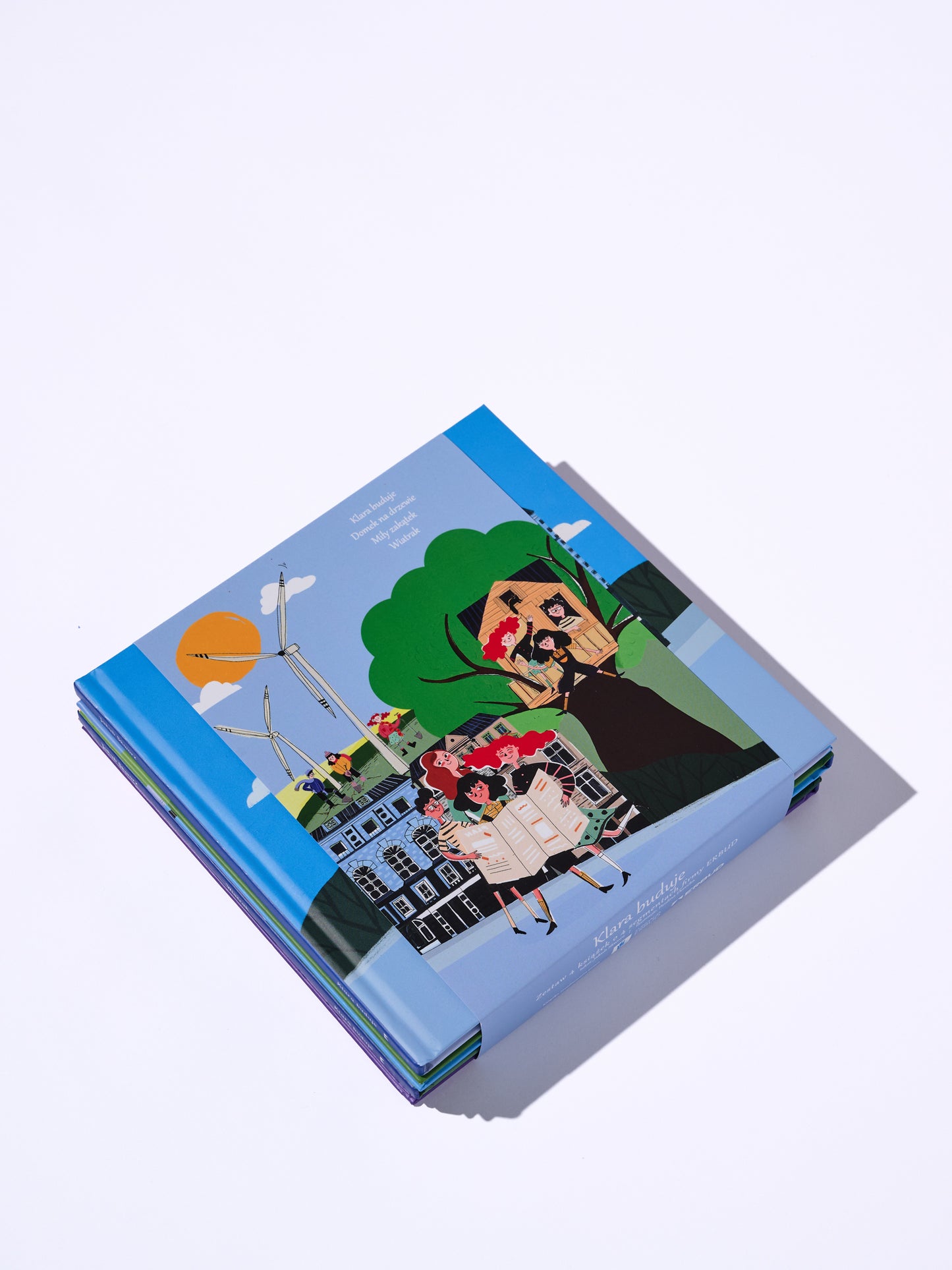 Pakiet 4 książeczek "Klara buduje"