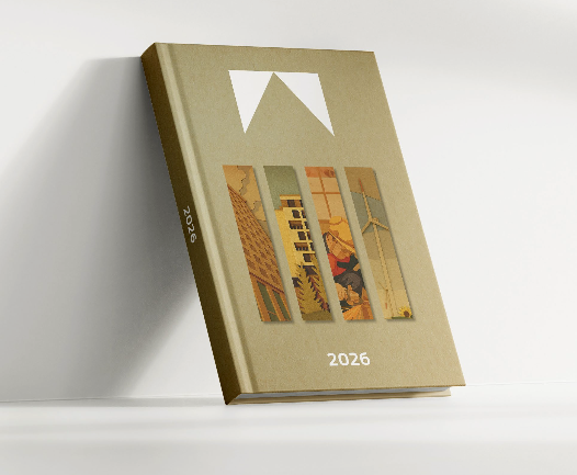 Kalendarz A5 tygodniowy z notesem