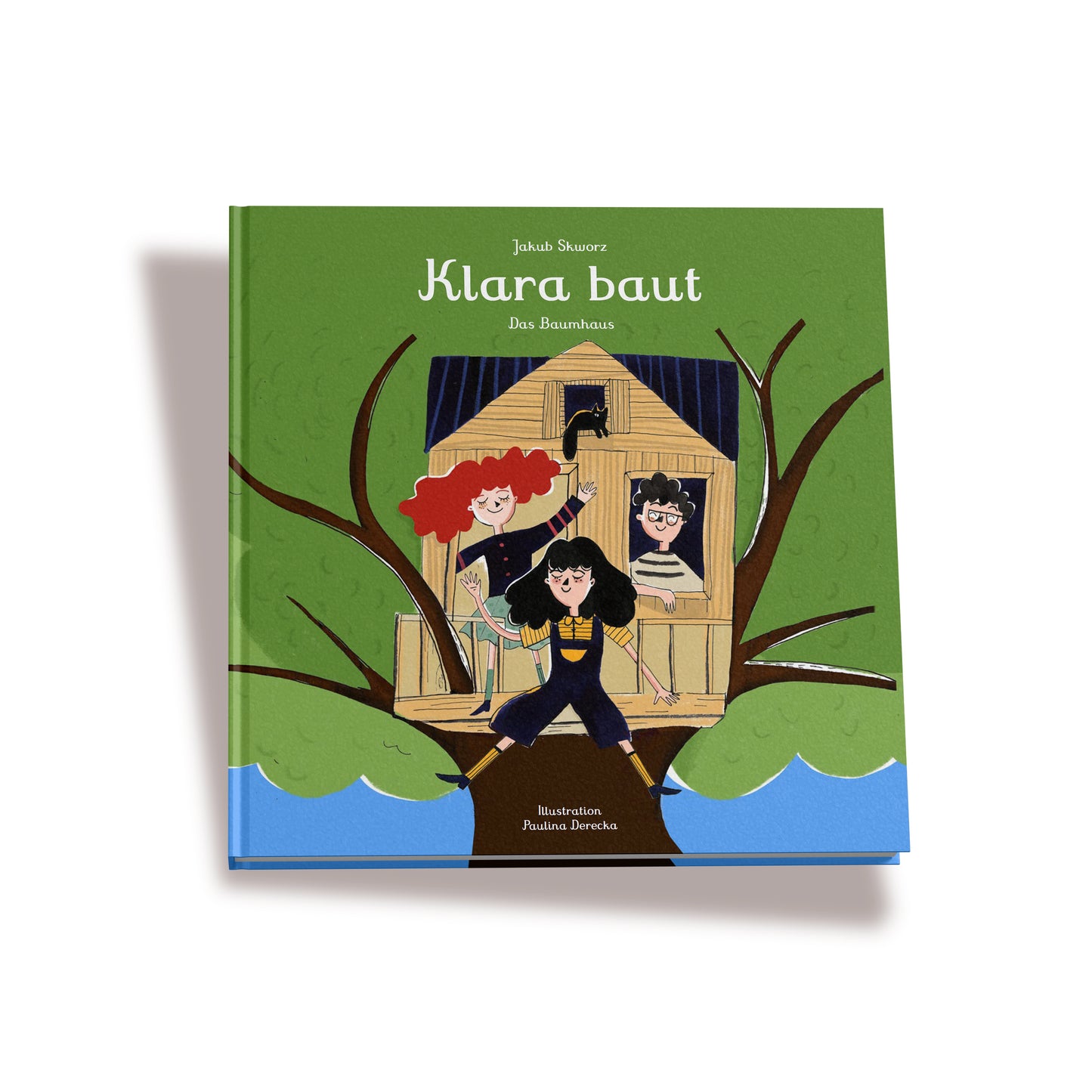 Książeczka "Klara buduje domek na drzewie" DE