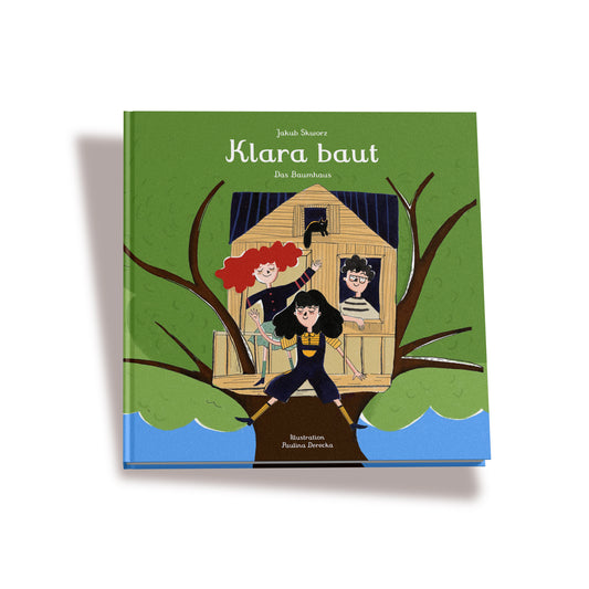 Książeczka "Klara buduje domek na drzewie" DE