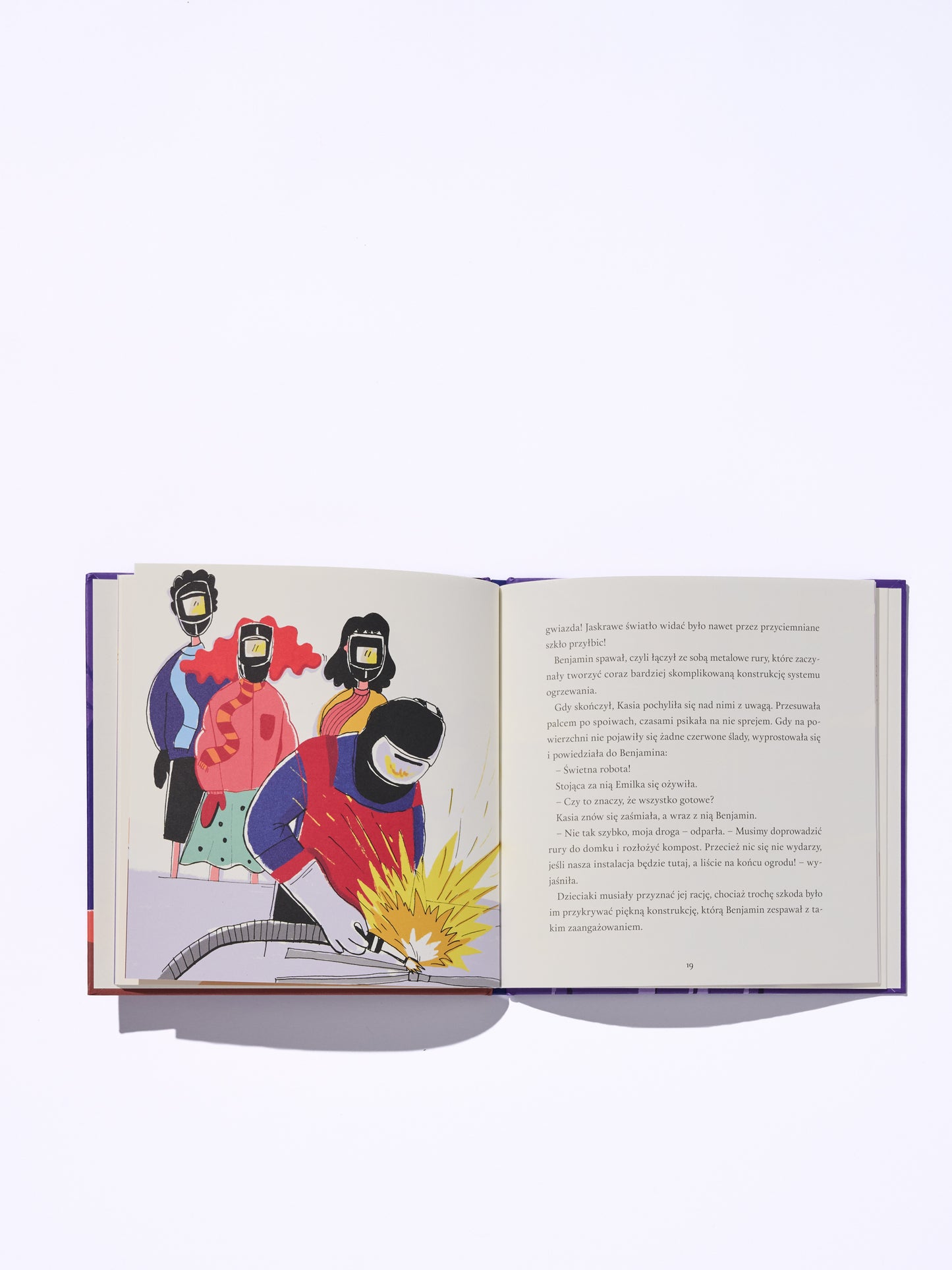 Książeczka "Klara buduje miły zakątek" by ERBUD INDUSTRY PL