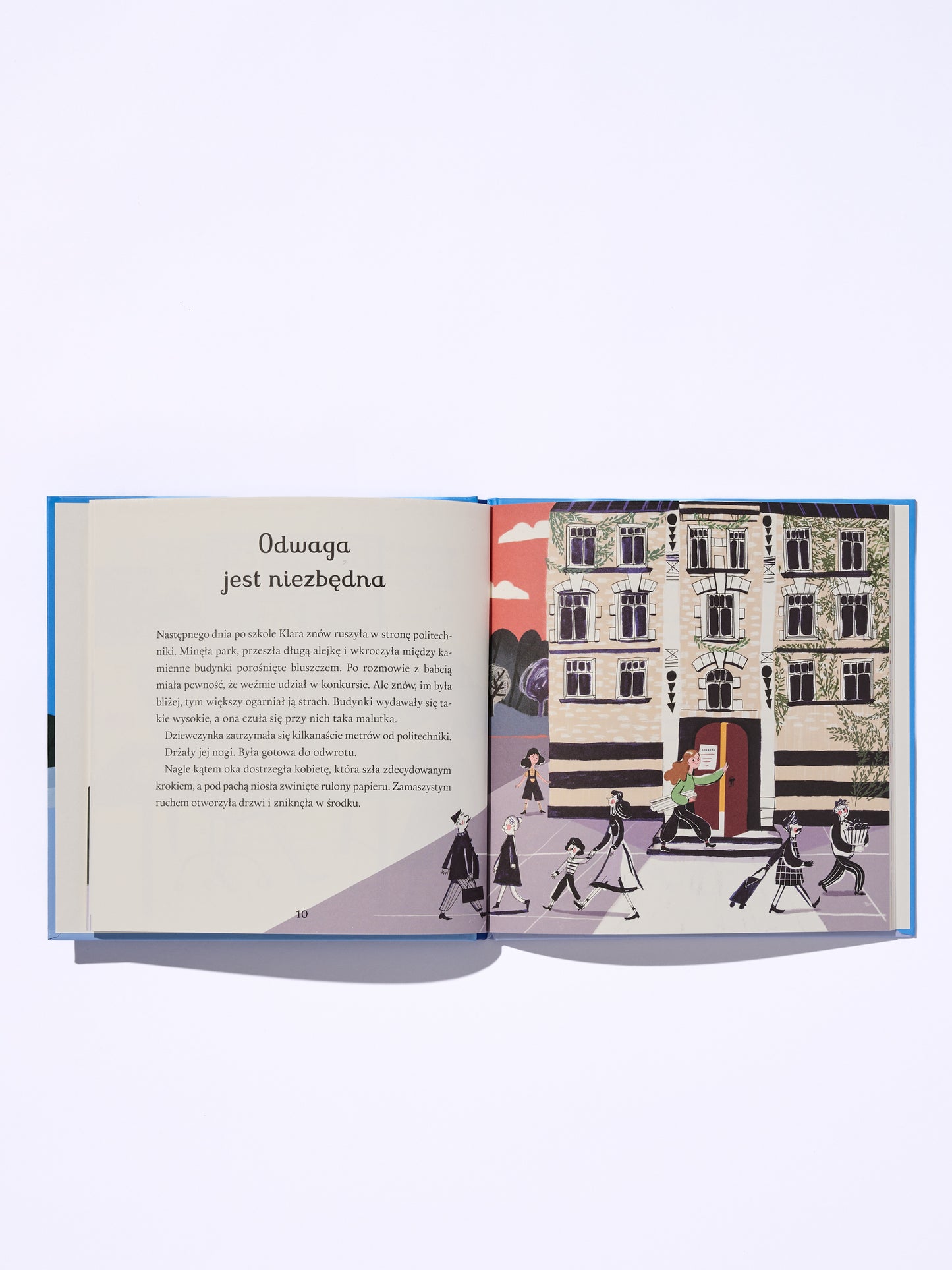 Książeczka "Klara buduje" PL