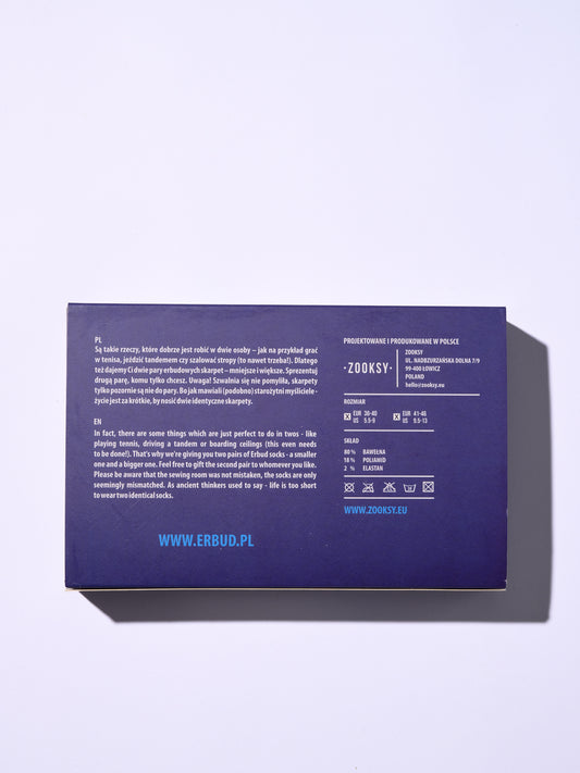 Skarpety ERBUD basic (dwupak)
